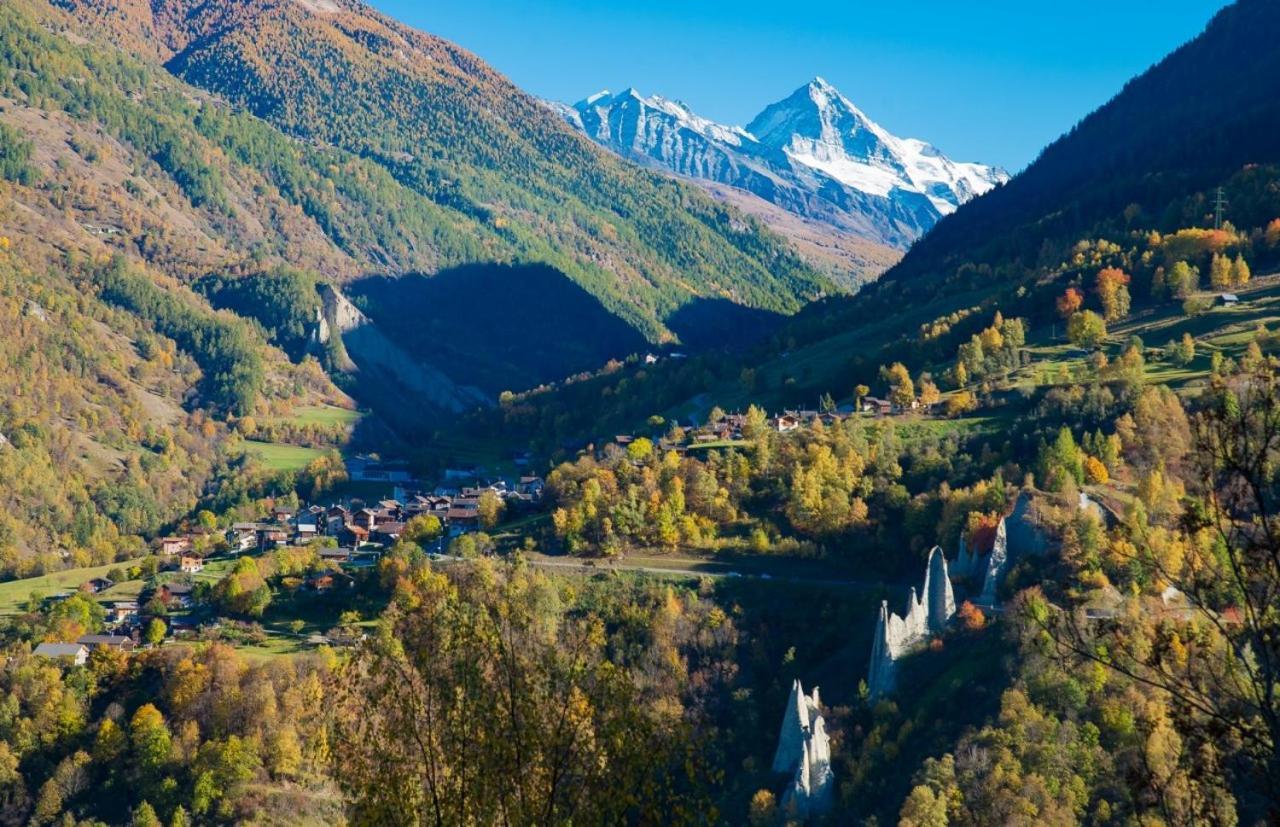 Hotel Dents De Veisivi Haudères Exteriér fotografie